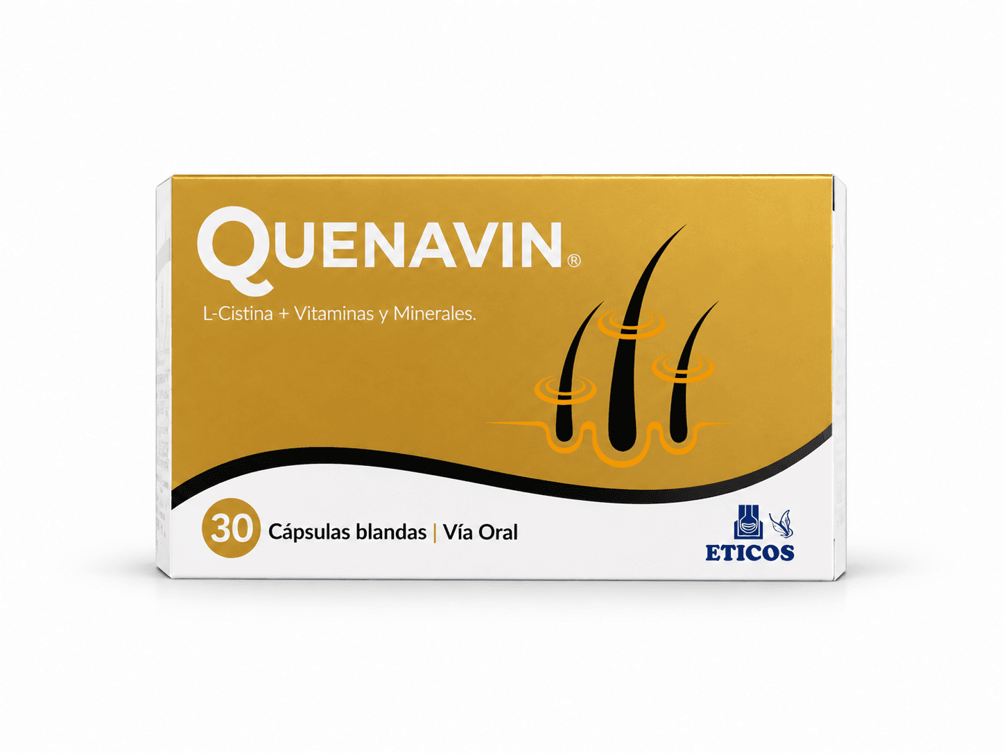 Quenavin — 30 cápsulas — uso oral