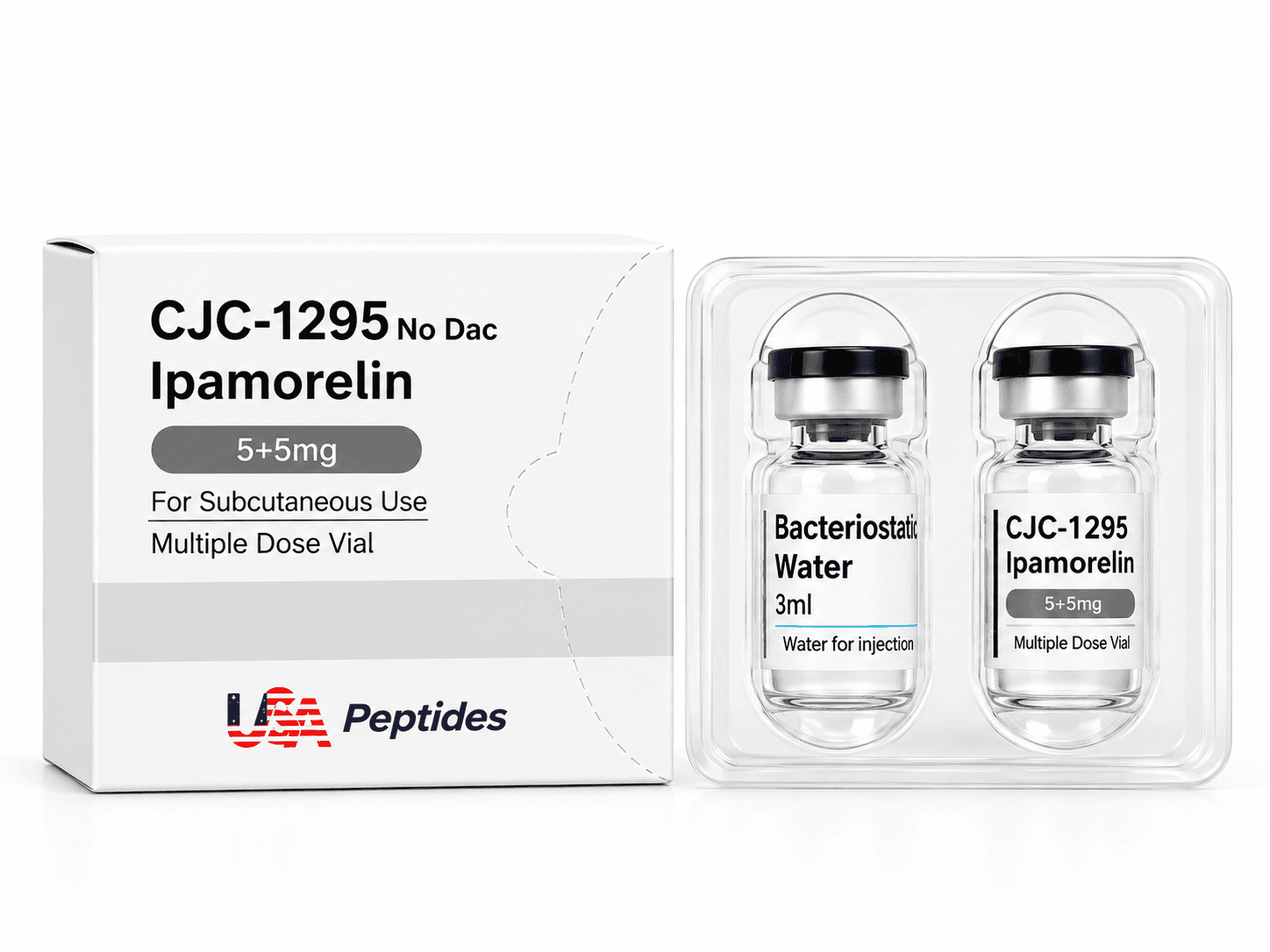 USA Peptides CJC-1295 w/ DAC + Ipamorelin 10mg