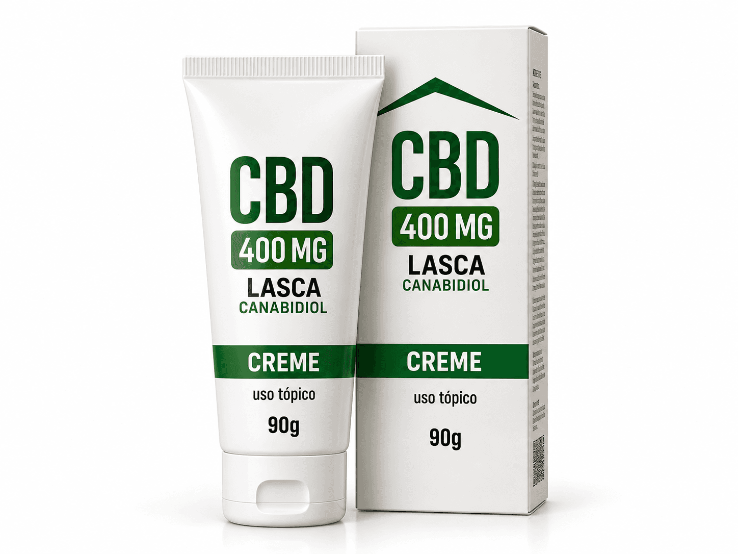 Canabidiol Lasca Creme — 400 mg — 90 g